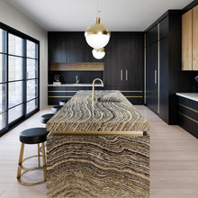 Dark and Handsome: New Looks for Kitchen Cabinets and Benchtops