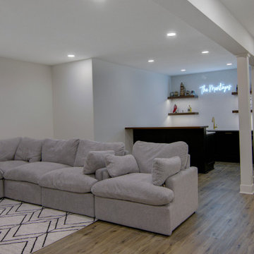 Elegant Basement Retreat Renovation