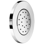 Isenberg - Isenberg 100.6410 - 1/2" Body Jet With Concealed Valve, Round, Brushed Nickel - **Please refer to Detail Product Dimensions sheet for product dimensions**