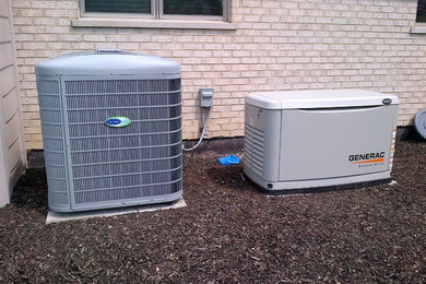 Orland Park - Generator and Carrier Infinity Furnace & A/C Combo