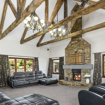 Rustic remnants feel right at home
