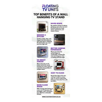 Top Benefits of a Wall Hanging TV Stand
