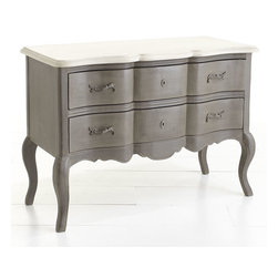 Dutch Bowfront Commode - Accent Chests And Cabinets