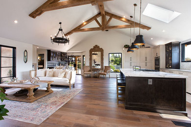 Example of a mountain style kitchen design in San Francisco