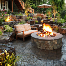 Back lower Back yard deck