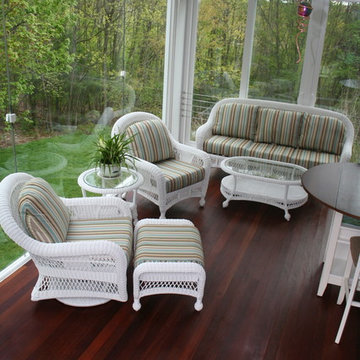 Screen Porch to Sunroom Conversion
