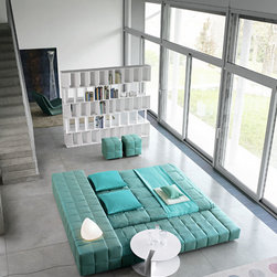 Squaring Bed by Bonaldo - Platform Beds