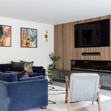 Family Room Media Wall