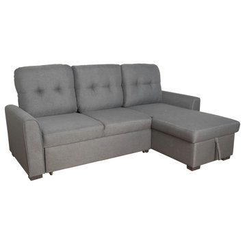 Irving Sectional Storage Sofa Bed