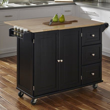 Rolling kitchen island w/wheels