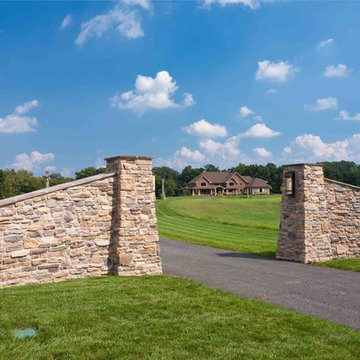 Entry into private driveway