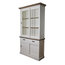 Provence Display Cabinet, Grey Oak