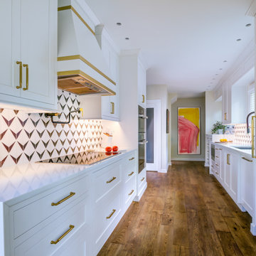 Modern Kitchen in a Tudor