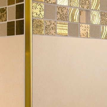 Schluter®-SCHIENE in Brass Finish