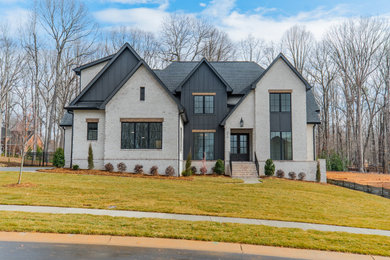 Transitional exterior home photo in Charlotte
