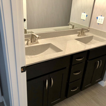 New Construction-Milan IL Koch Express Painted White Fog Black Highlights