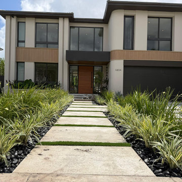 Modern Landscaping and Artificial Turf Design in Miami, FL