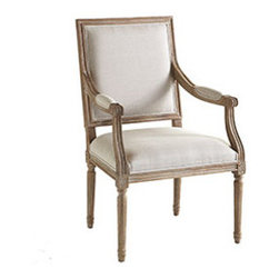 CHATEAU ARM CHAIR - NATURAL - Dining Chairs