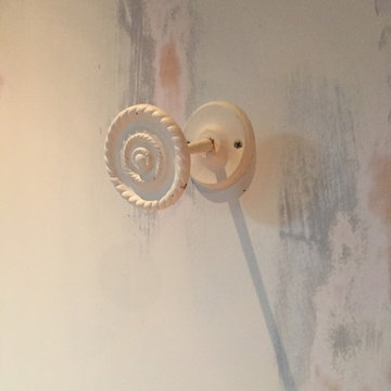 Flush-wall mount "Shabby Chic" Suite Dreams Murphy Library Bed