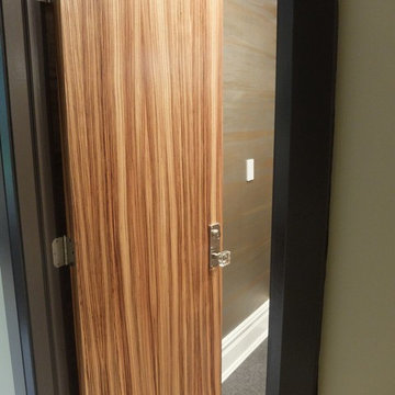 Matching Tiger Wood Door