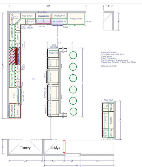 Design Critique for large kitchen/island plan