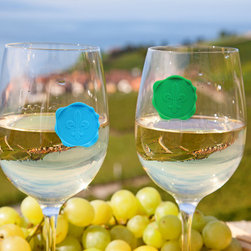 Epicureanist Silicone Wax Seal Charms - Wine Charms And Markers