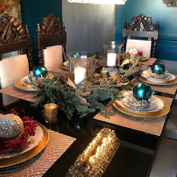 Christmas Table Scape