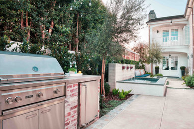 Traditional exterior home idea in Orange County