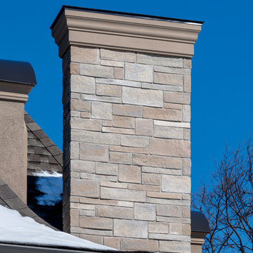 Arriscraft Renaissance® Driftwood & Shadow Stone® Driftwood Home - Ontario