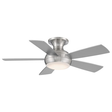 Odyssey 1 Light 44" Indoor Ceiling Fan, Brushed Nickel