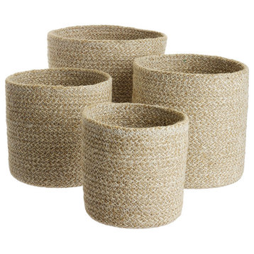 Melia Baskets, Set of 4, Sand
