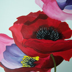 Custom Art pieces and fire helmets - Paintings