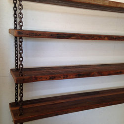 Hanging chain shelving - Products