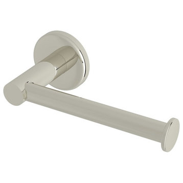 Rohl LO8 Lombardia Wall Mounted Euro Toilet Paper Holder - Polished Nickel