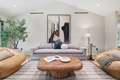 Living room - modern living room idea in San Francisco