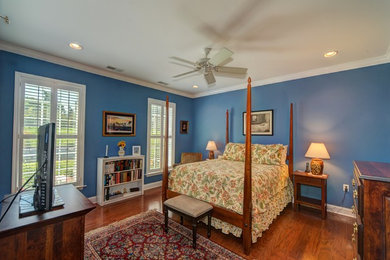 Example of a classic bedroom design in Other