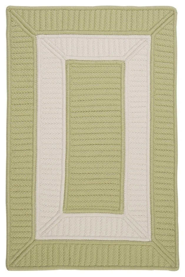 Colonial Mills Rope Walk CB96 Celery Indoor/Outdoor Area Rug, 12'x15 ...