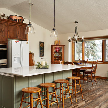 Blended Open Concept Kitchen in Lino lakes