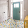 Calliope Colorful Moroccan Peel And Stick Floor Tile