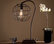 Franklin Table Lamp, Edison Bulb, Steel/Chocolate