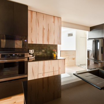 Open-concept kitchen renovation
