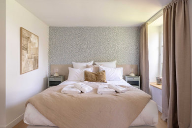 Réalisation d'une chambre champêtre.