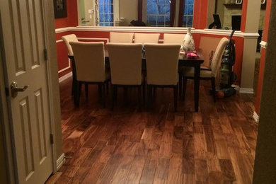 Example of a trendy home design design in Austin