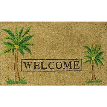 Palm Welcome Doormat