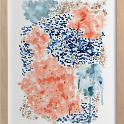 Flutter Watercolor by Andi Pahl - Fine Art Prints