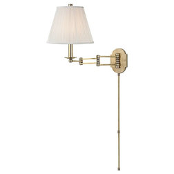 Transitional Swing Arm Wall Lamps by Hudson Valley Lighting