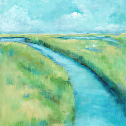 Path to Emerald Isle - Paintings
