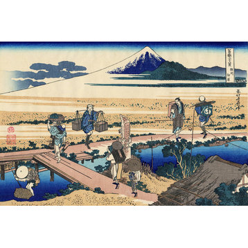 Nakahara In The Sagami Province by Katsushika Hokusai, art print