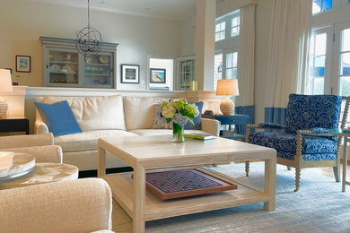 Inspiration for a living room remodel in Portland Maine