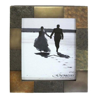 Duo Collage Frame - Barnwood, 4x6  Display 2 Photos in 1 Picture